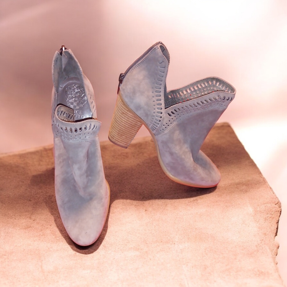 Stylish Blue Ankle Boots